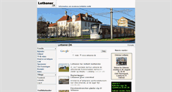Desktop Screenshot of letbaner.dk